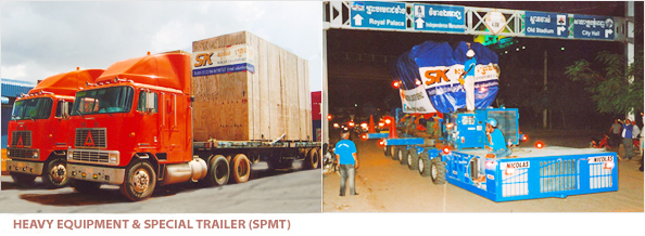 HEAVY EQUIPMENT & SPECIAL TRAILER (SPMT)